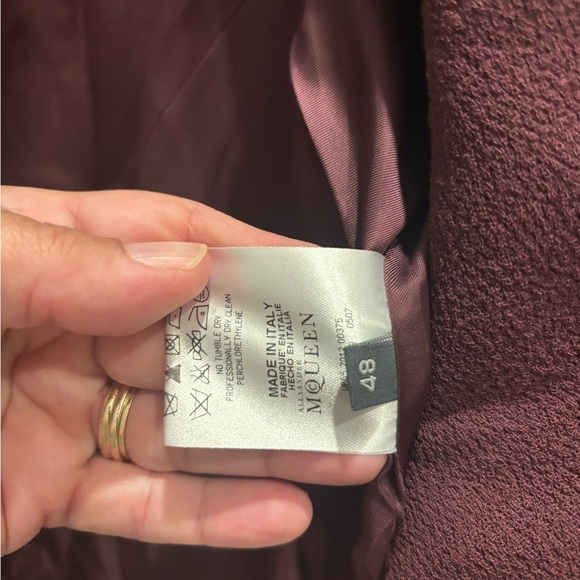 Alexander McQueen wool blend jacket - Picture 3 of 5